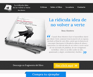 Microsite de La ridícula idea de no volver a verte